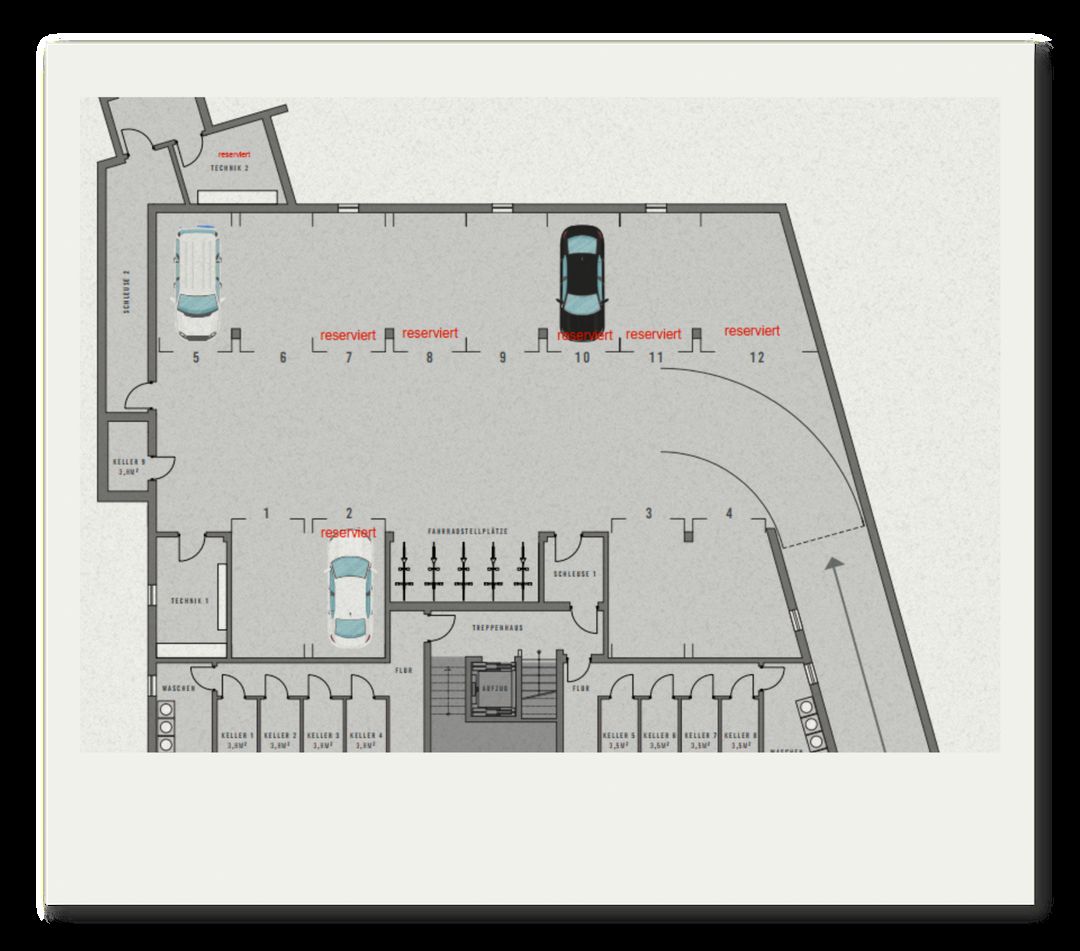 Tiefgarage / Untergeschoss