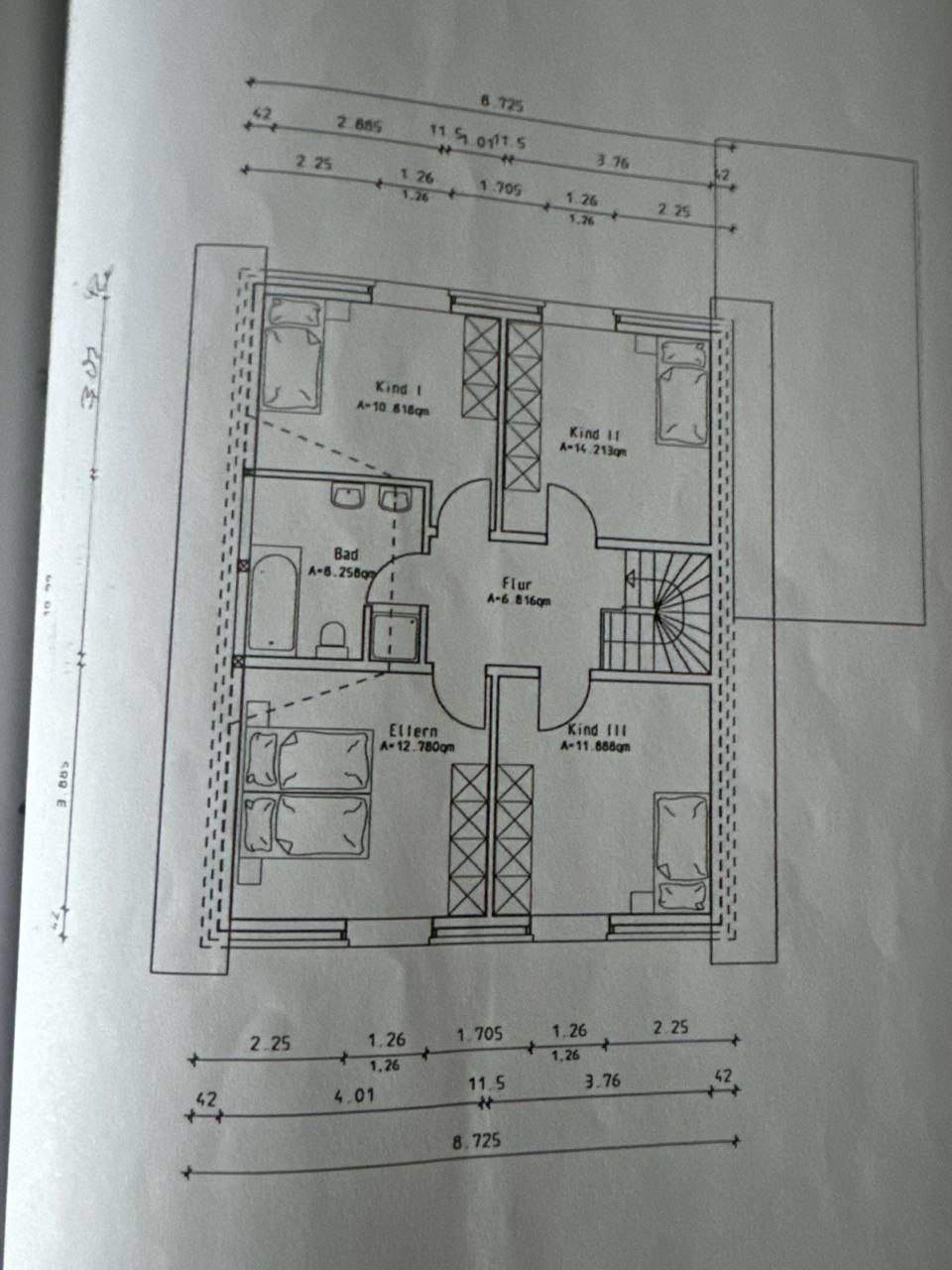 Grundriss Obergeschoss